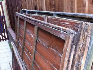 Fence Panels (1 of 2) - We'll take your old fence panels away and dispose of them for you when we replace them