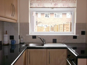A small fitted kitchen for a terraced rental property in the Accrington area, near Blackburn Photo - A small fitted kitchen for a terraced rental property in the Accrington area, near Blackburn